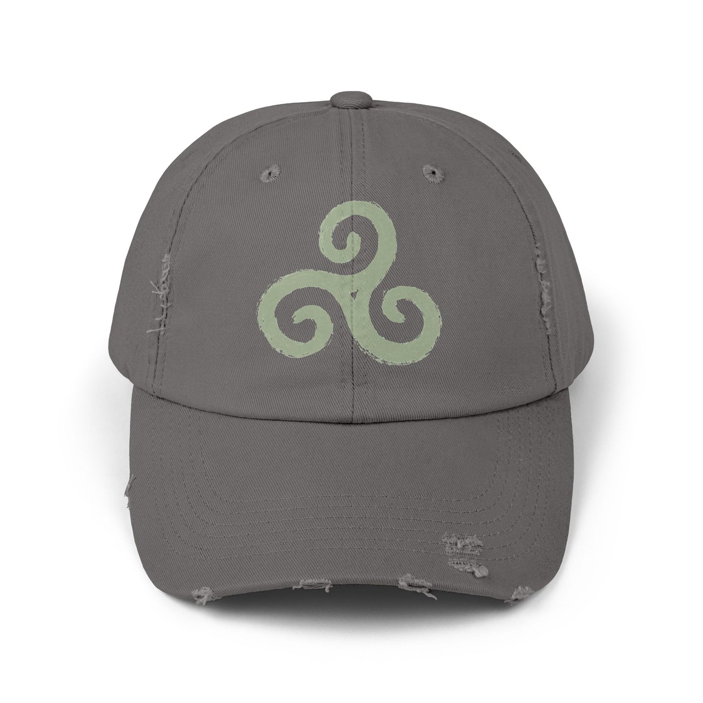 Celtic triskelion - Distressed Unisex Cap