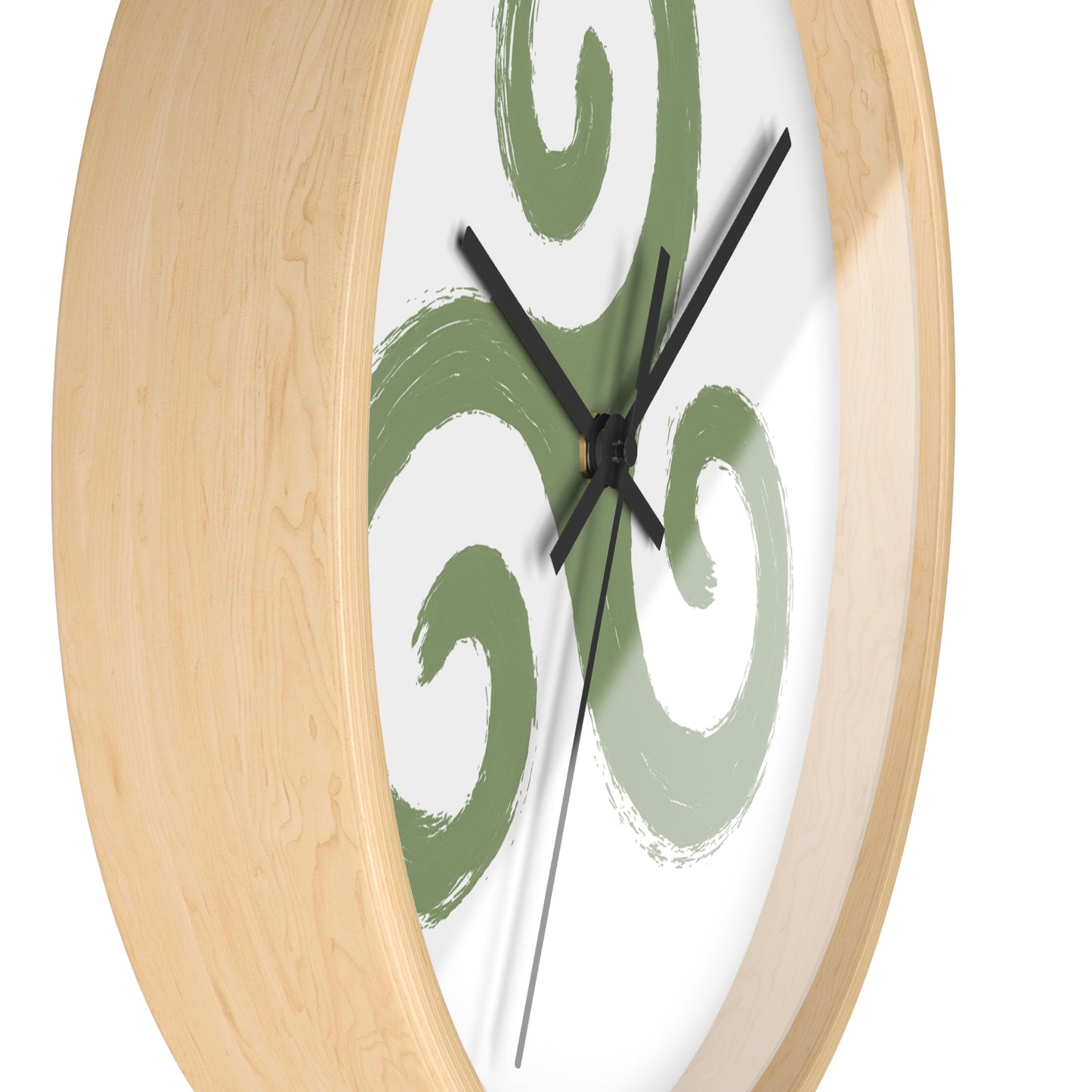 Celtic Triskelion > Nature-Inspired Tree Wall Clock