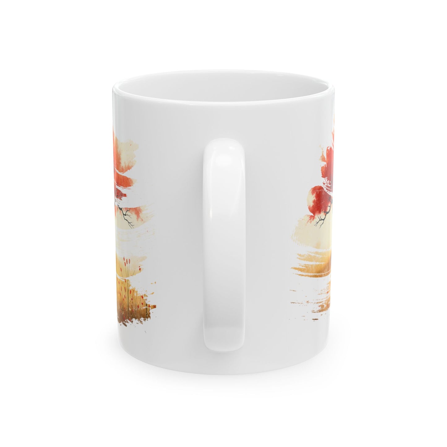 Red Blossom Tree - Ceramic Mug