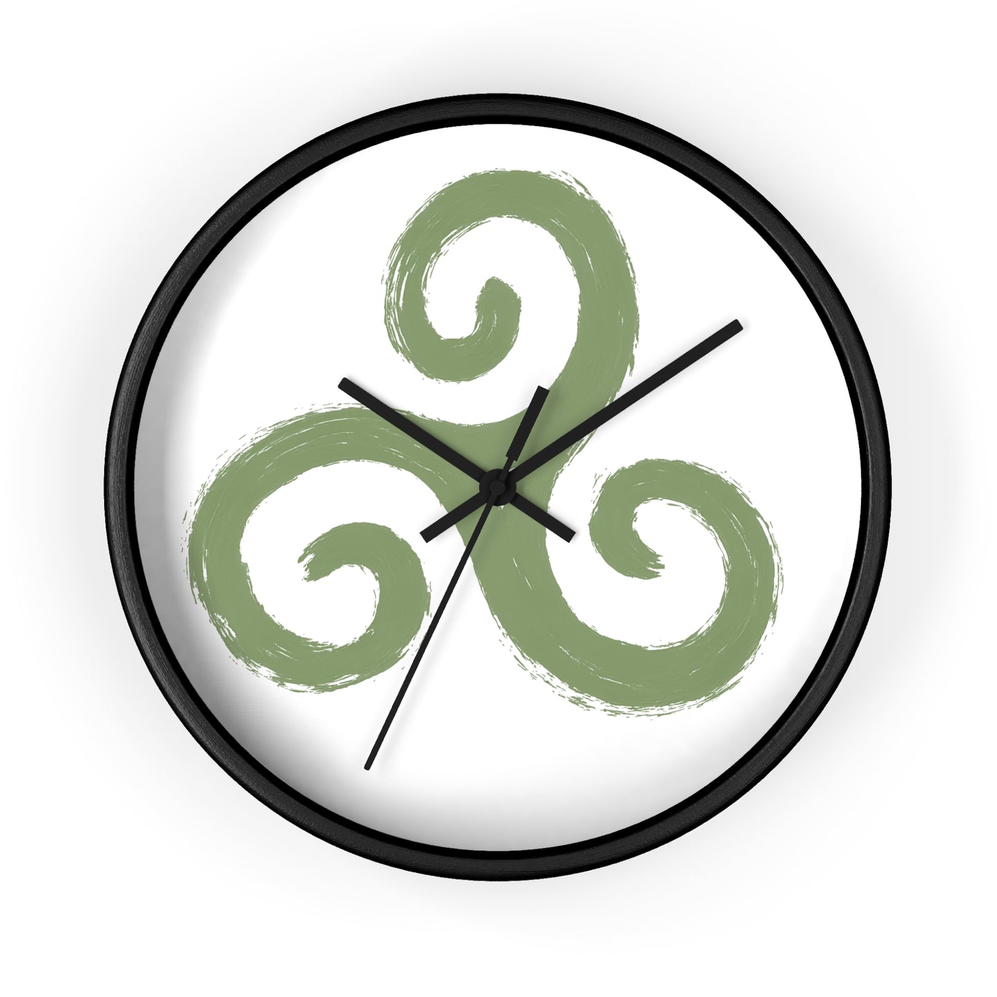 Celtic Triskelion > Nature-Inspired Tree Wall Clock