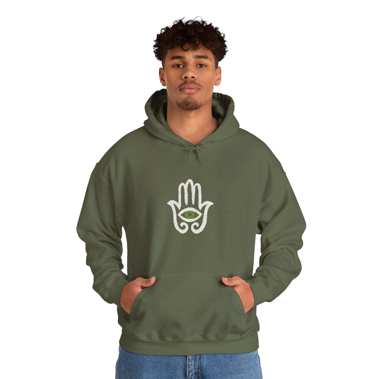 Hamsa Hand - Cozy Hoodie