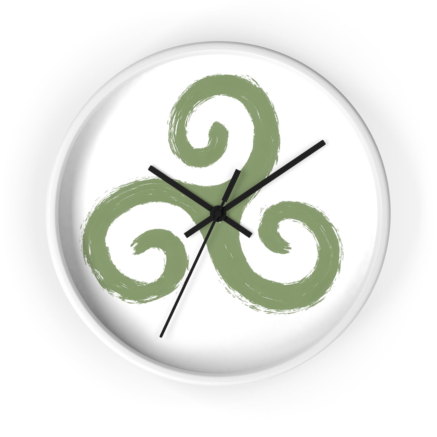 Celtic Triskelion > Nature-Inspired Tree Wall Clock