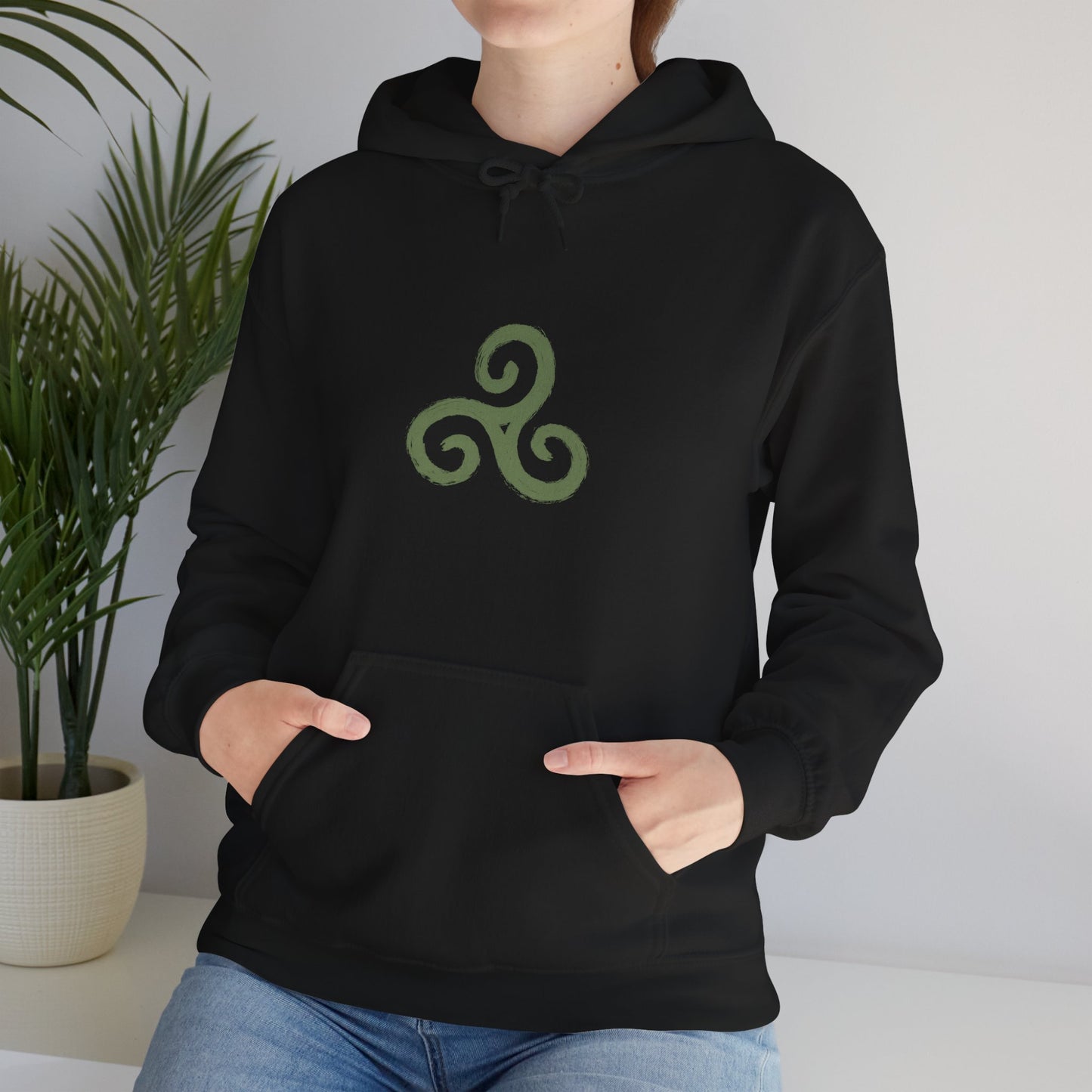 Celtic Triskelion - Cozy Hoodie