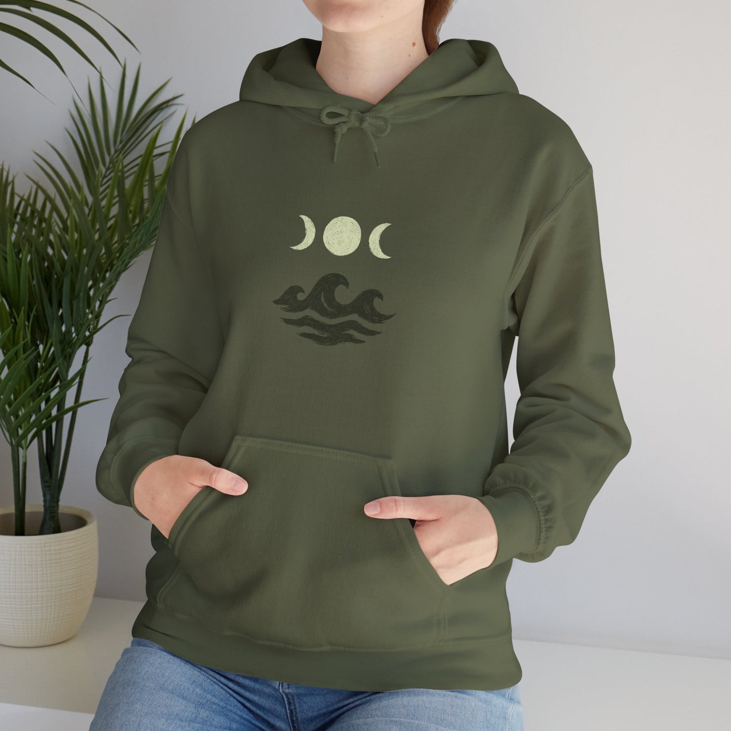 Moon Phase - Cozy Hoodie
