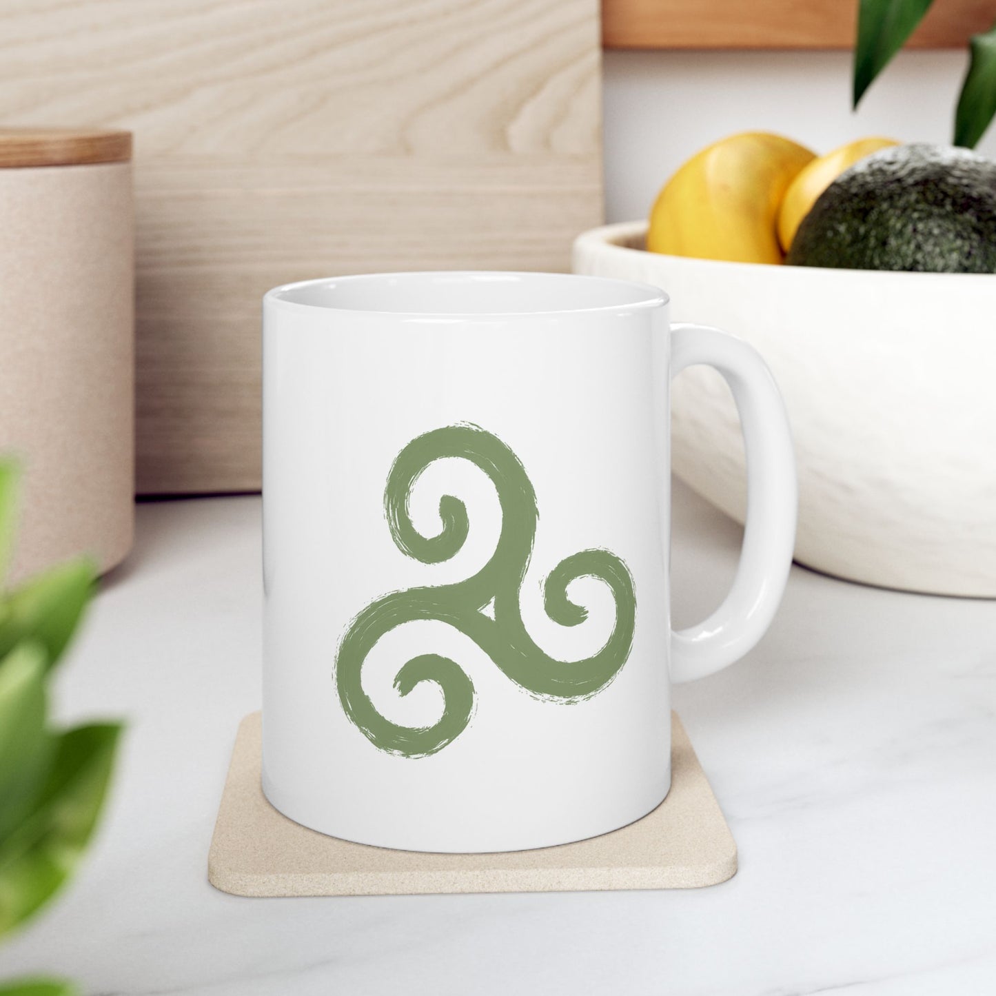 Celtic Triskelion - Ceramic Mug