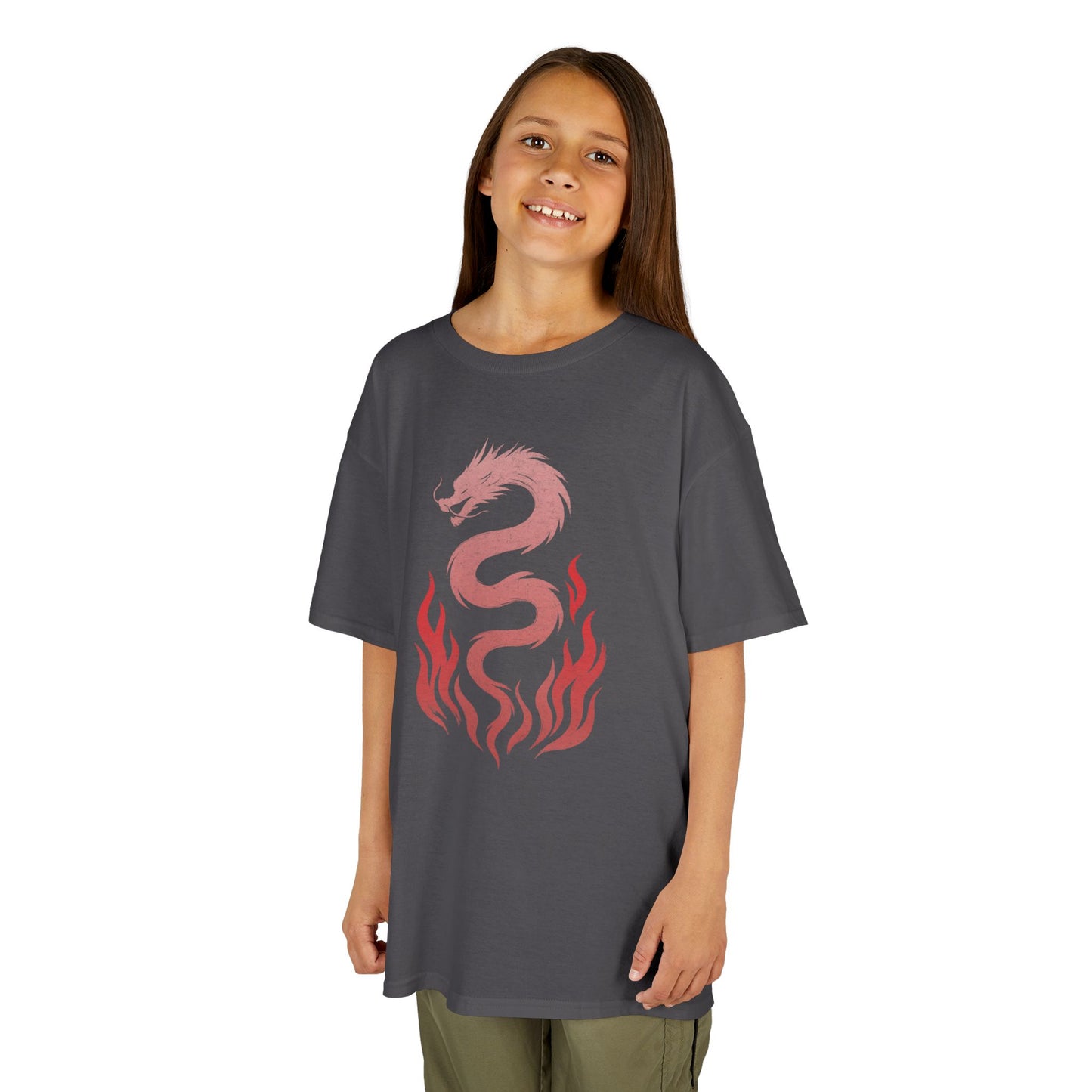 Fire Dragon - Unisex Kids Tee