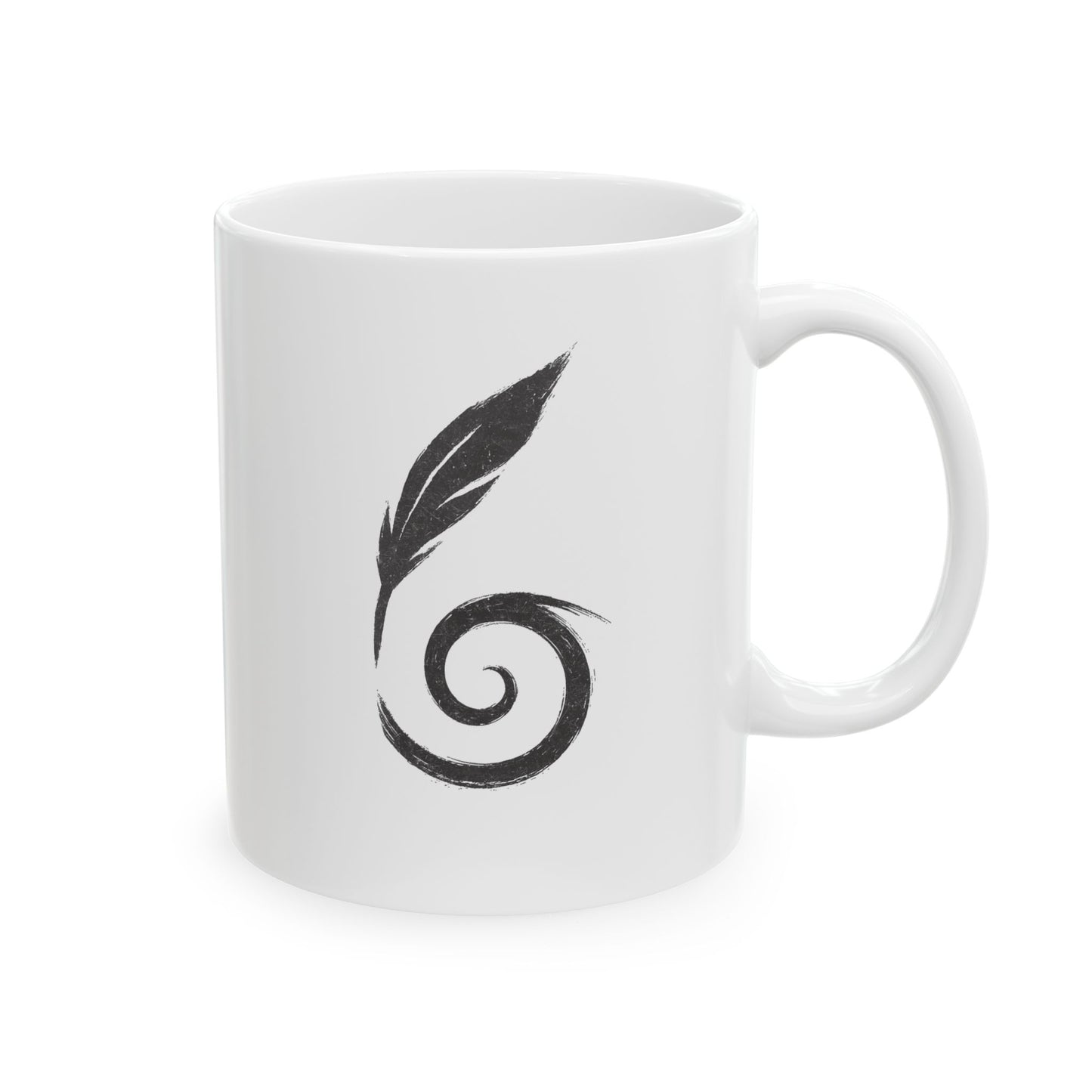 Feather and Wind - Ceramic Mug