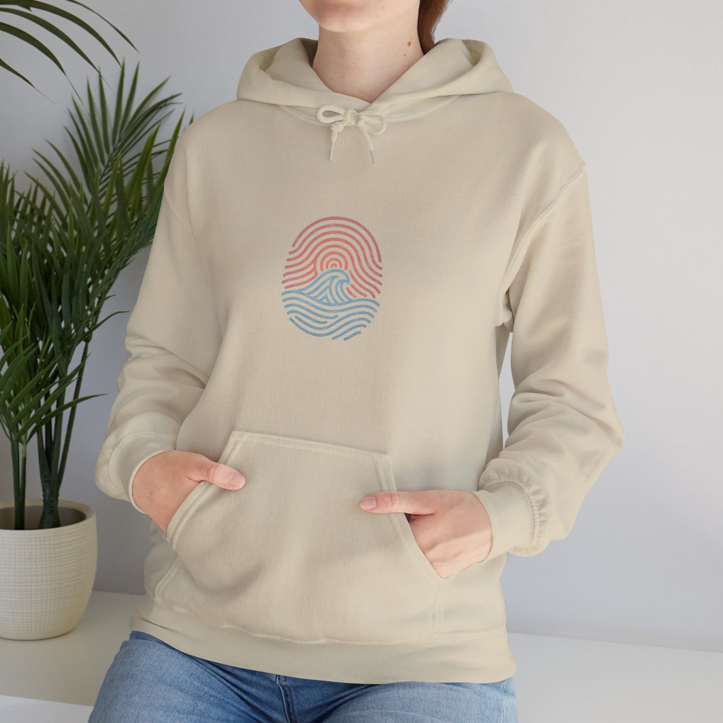 Nature Print - Cozy Hoodie