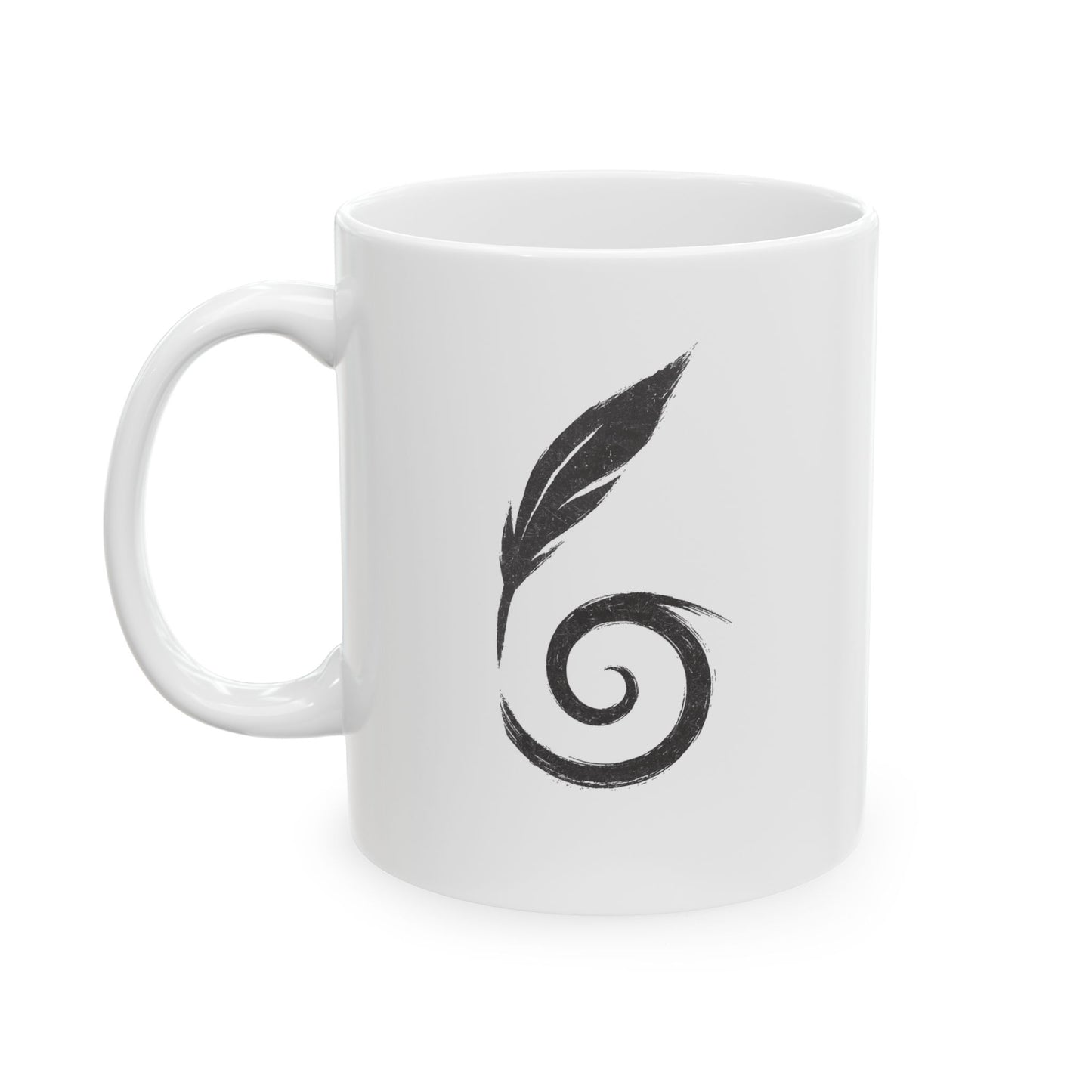 Feather and Wind - Ceramic Mug