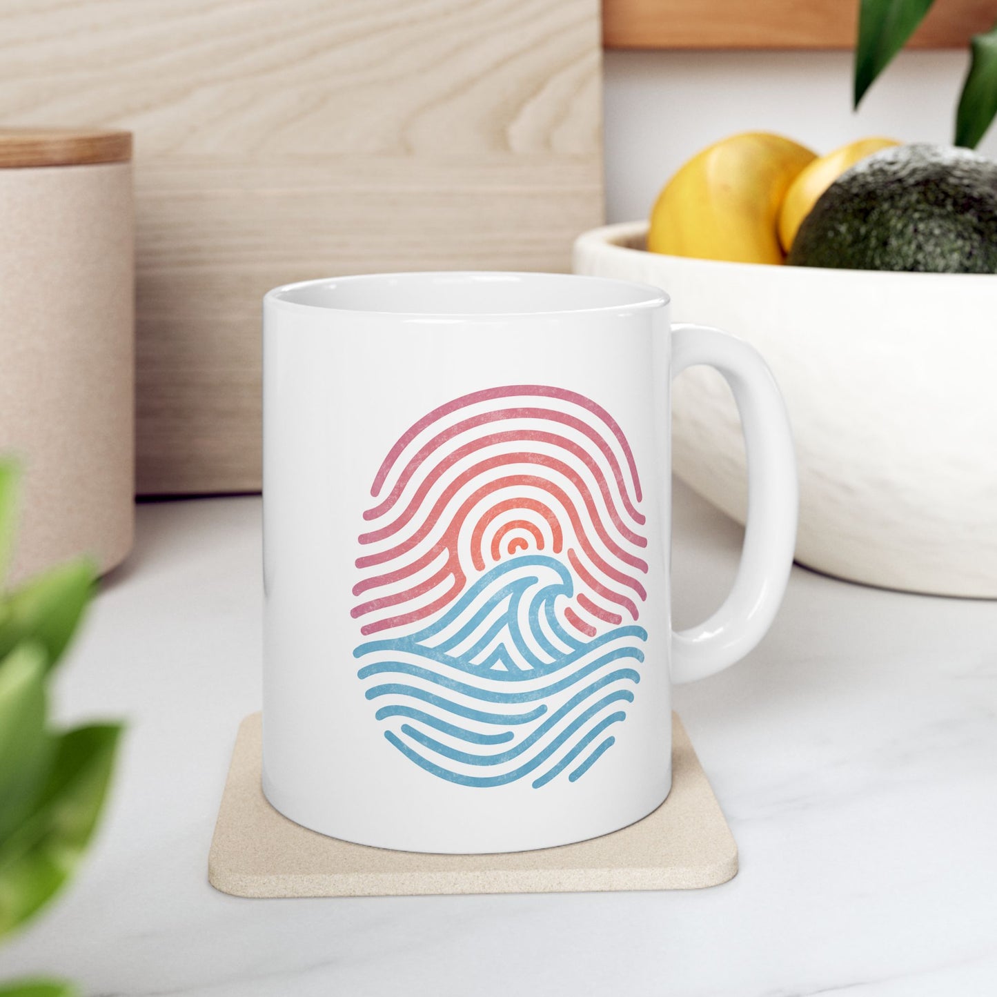 Nature Print - Ceramic Mug
