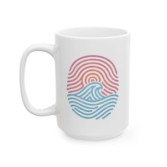 Nature Print - Ceramic Mug