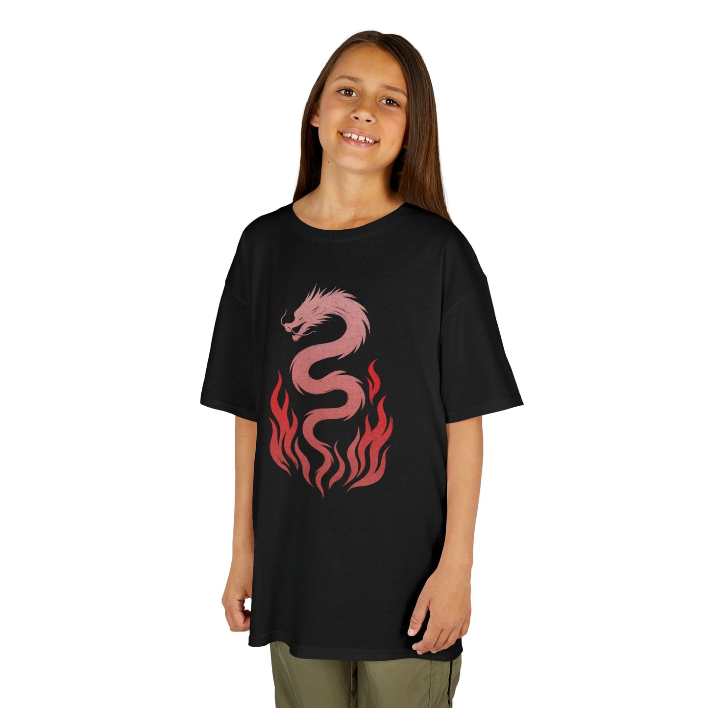 Fire Dragon - Unisex Kids Tee