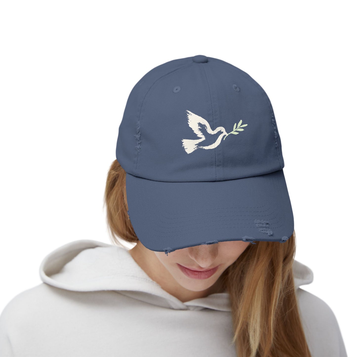 Peace Dove - Distressed Unisex Cap