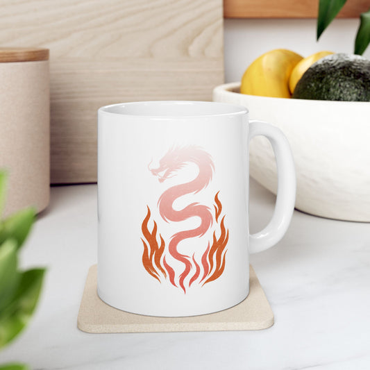 Fire Dragon - Ceramic Mug