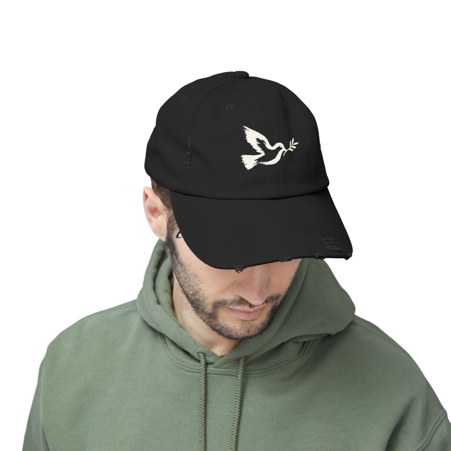 Peace Dove - Distressed Unisex Cap