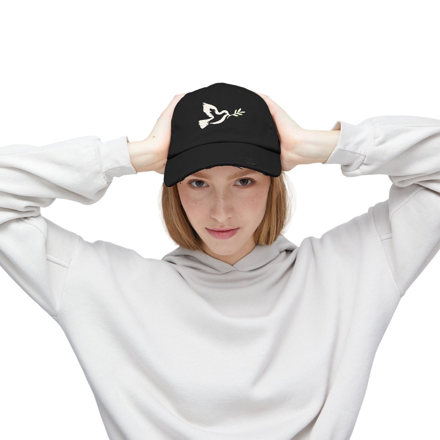 Peace Dove - Distressed Unisex Cap