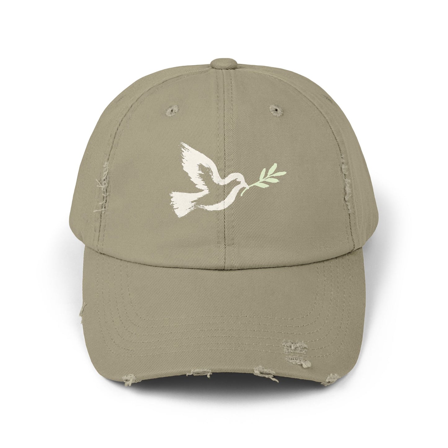 Peace Dove - Distressed Unisex Cap