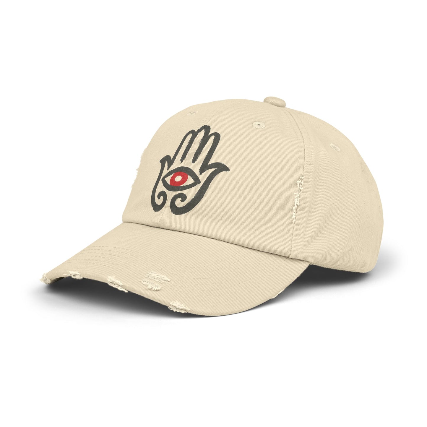 Hamsa Hand - Distressed Unisex Cap