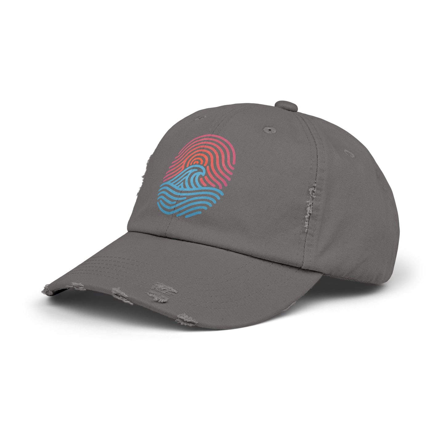 Nature Print - Distressed Unisex Cap