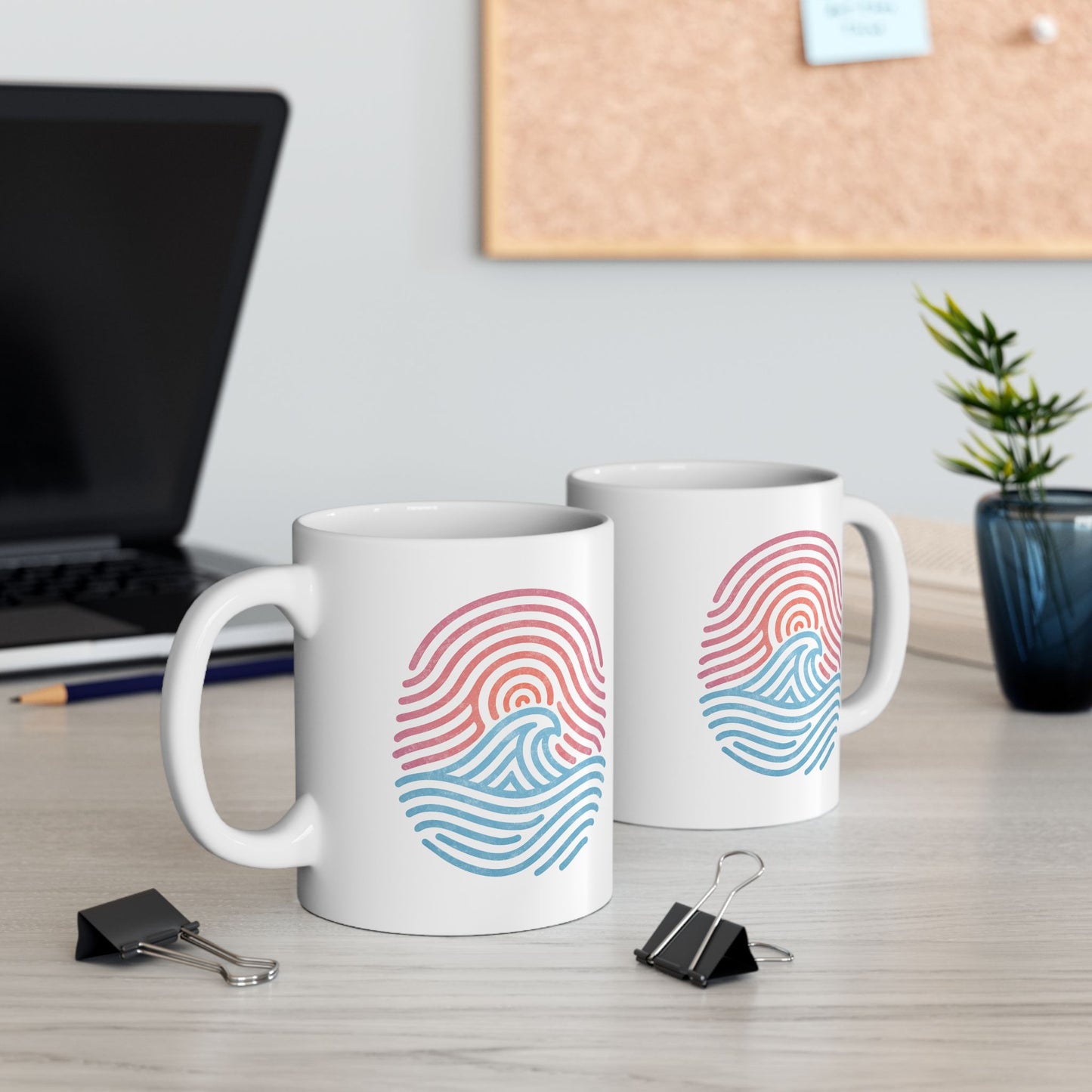 Nature Print - Ceramic Mug