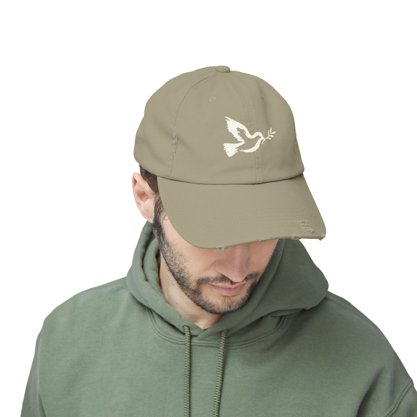 Peace Dove - Distressed Unisex Cap