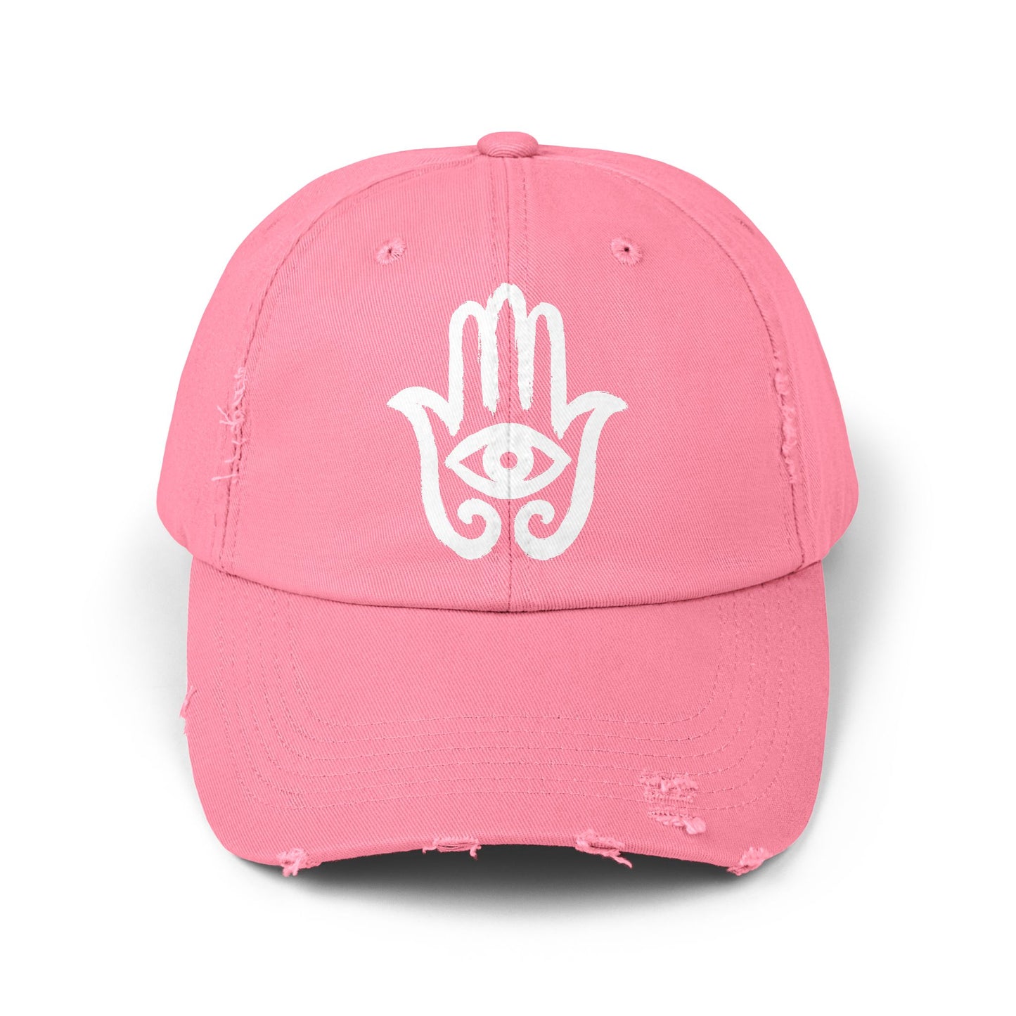 Hamsa Hand - Distressed Unisex Cap