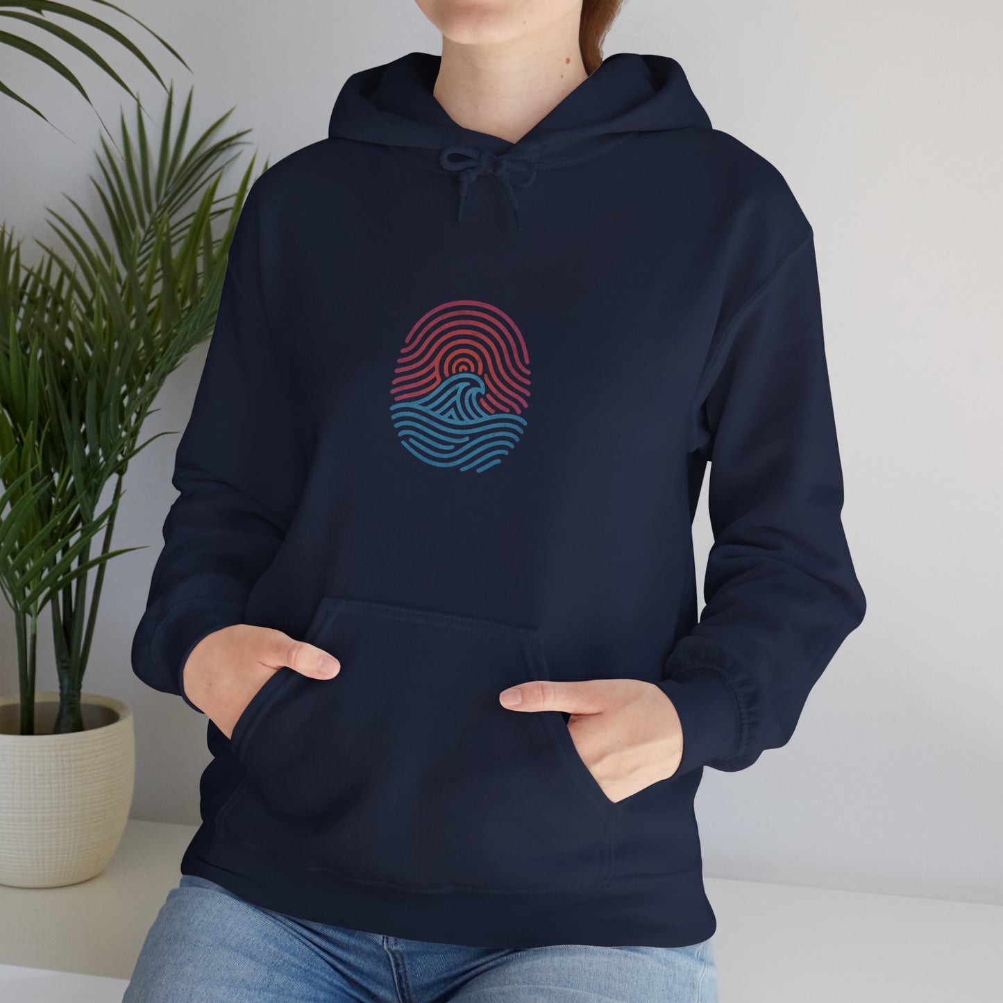 Nature Print - Cozy Hoodie