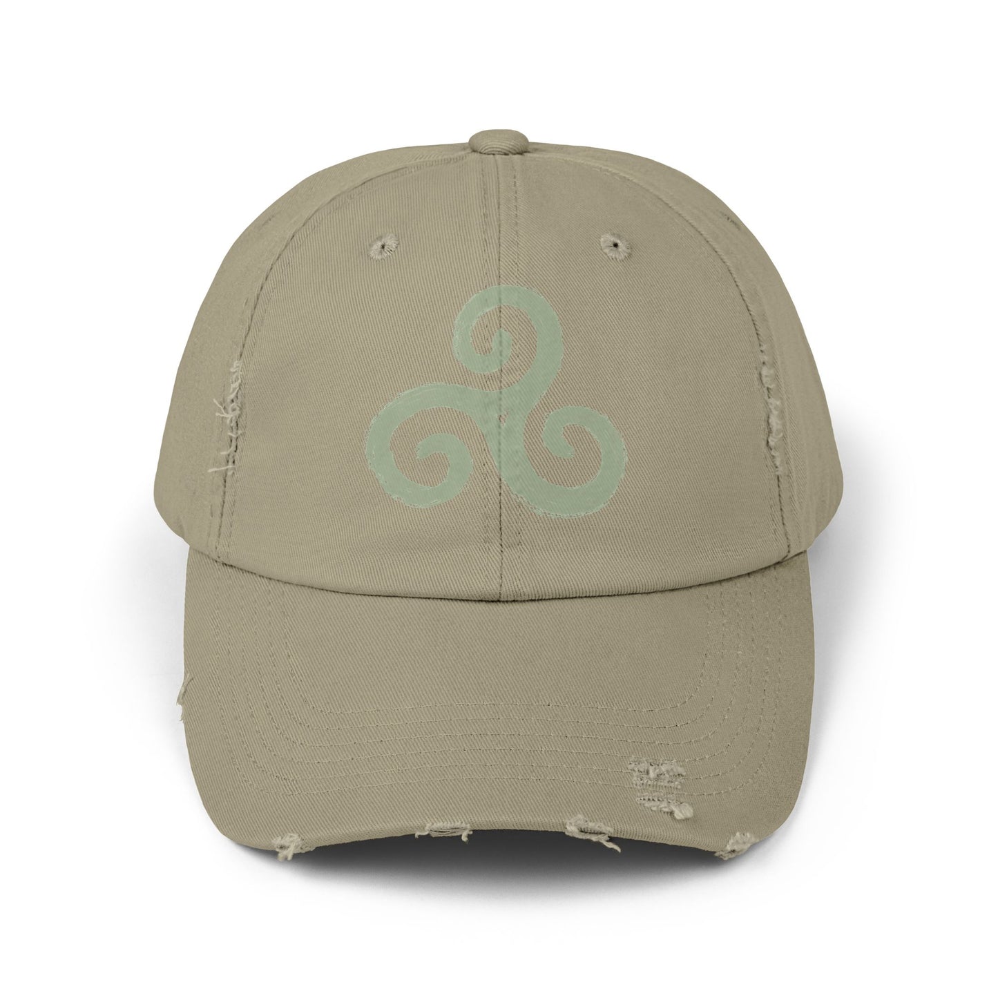 Celtic triskelion - Distressed Unisex Cap