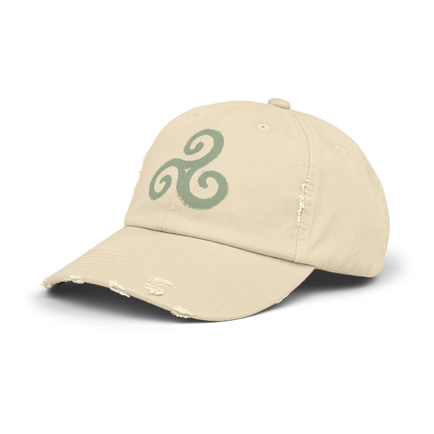 Celtic triskelion - Distressed Unisex Cap