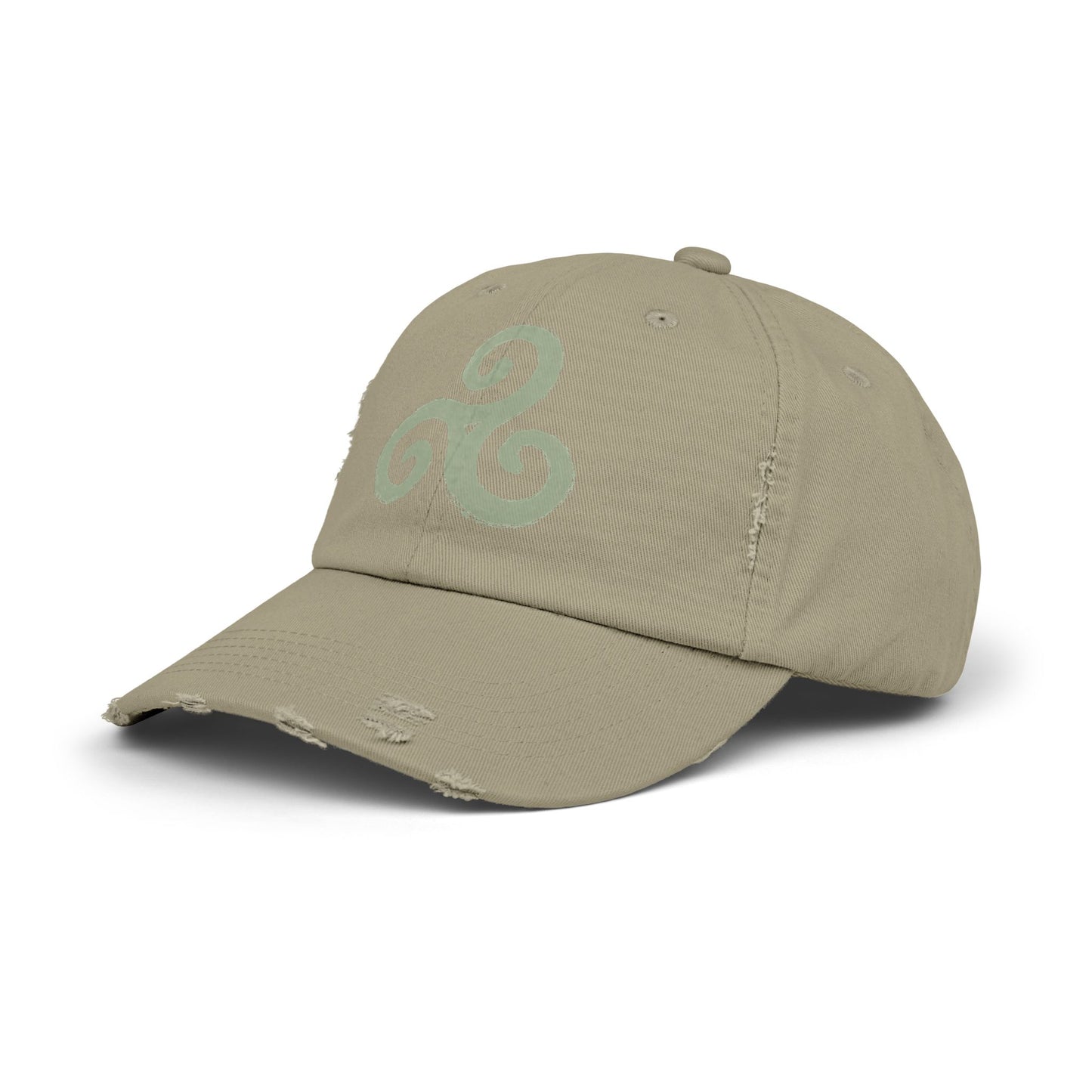 Celtic triskelion - Distressed Unisex Cap