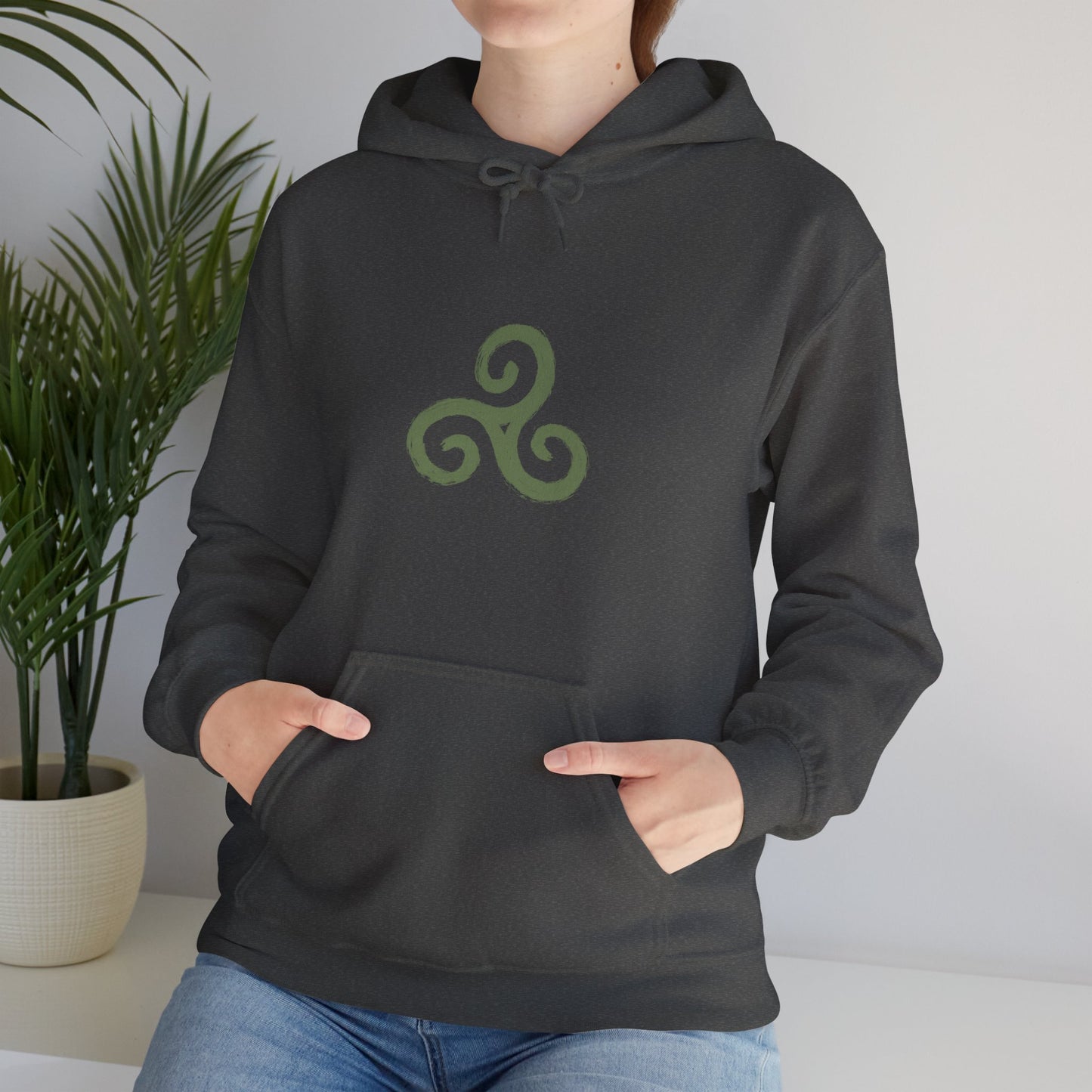 Celtic Triskelion - Cozy Hoodie