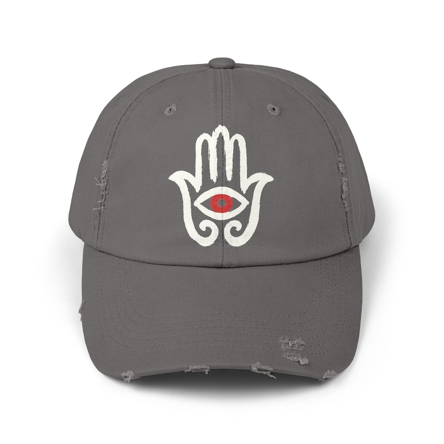 Hamsa Hand - Distressed Unisex Cap