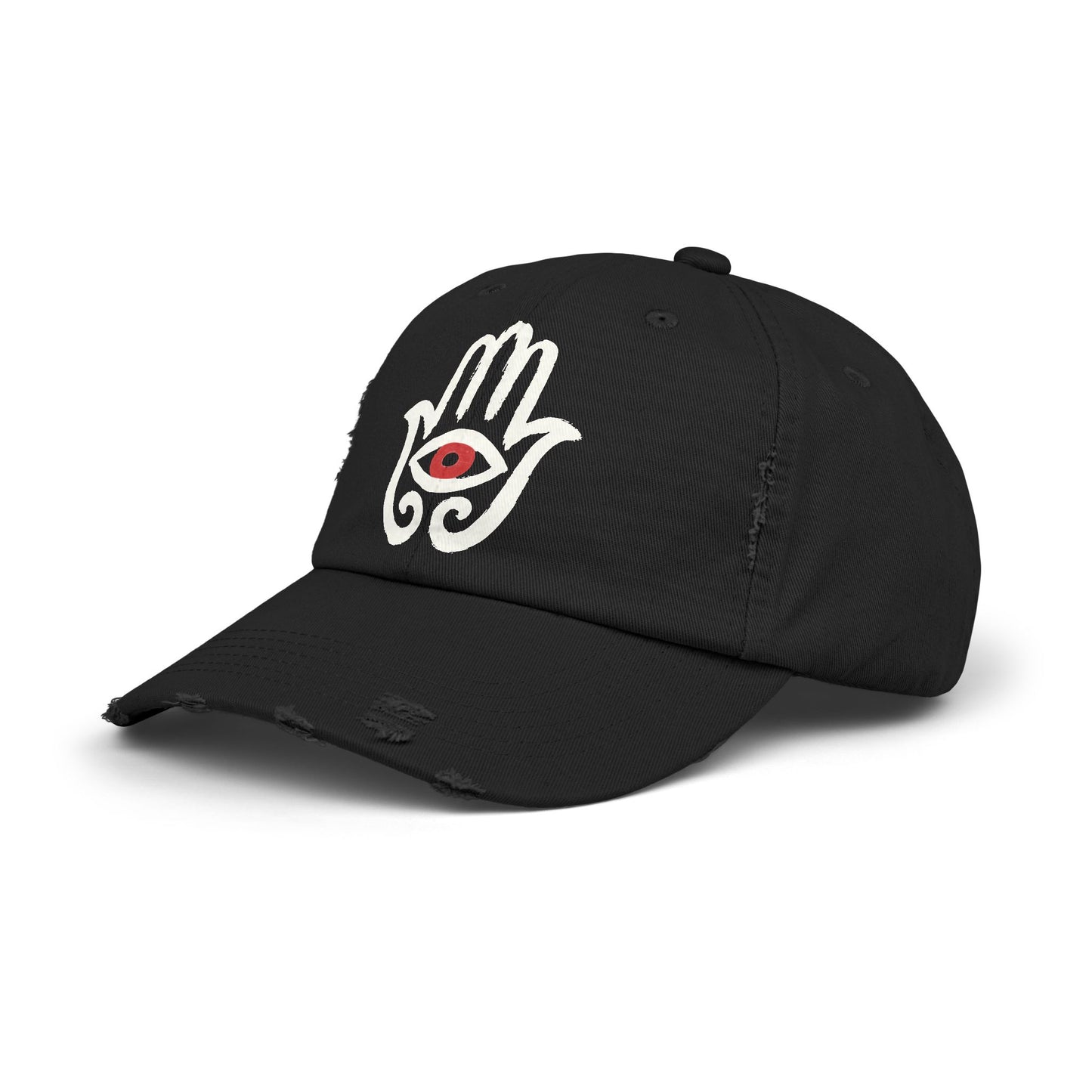Hamsa Hand - Distressed Unisex Cap