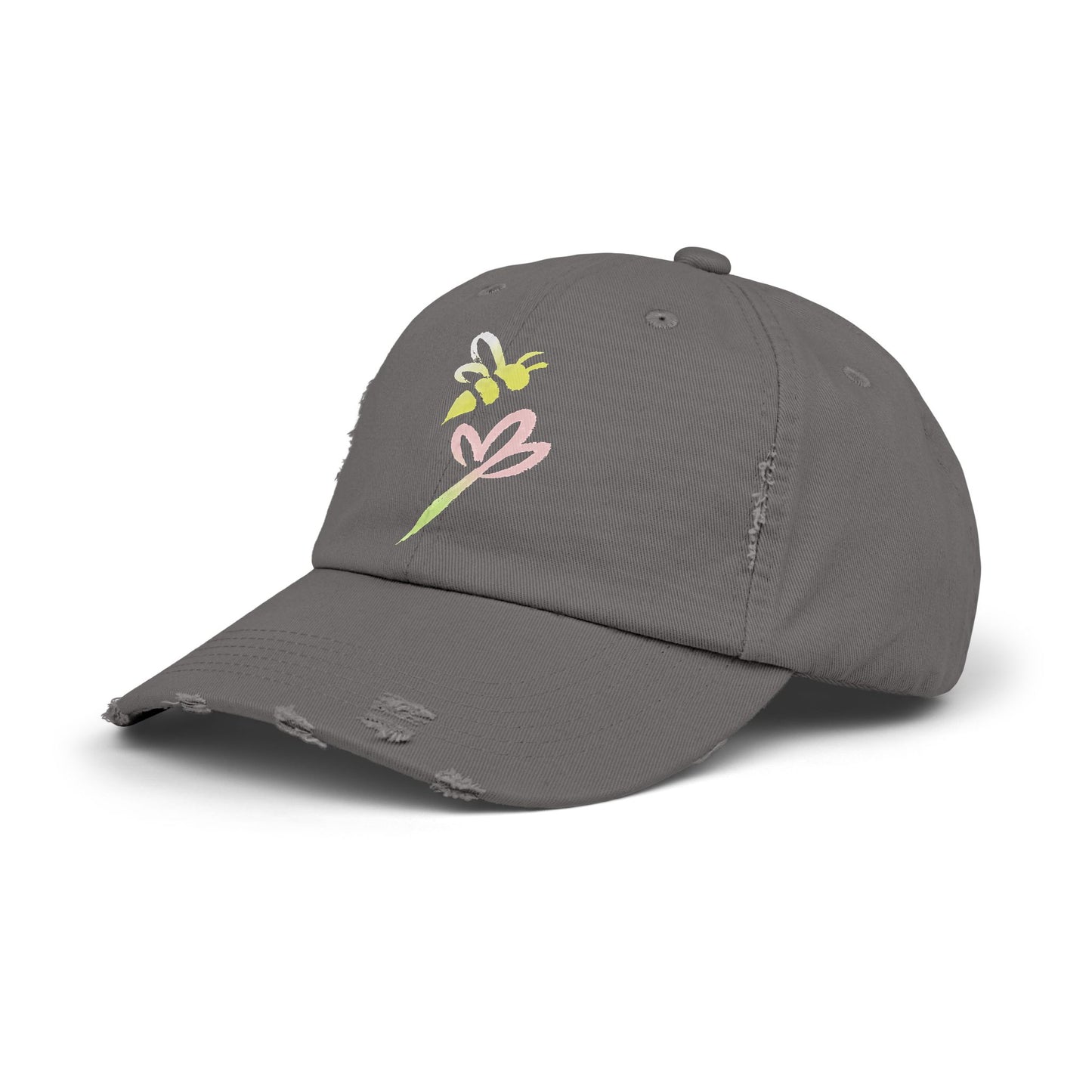 Honeybee - Distressed Unisex Cap