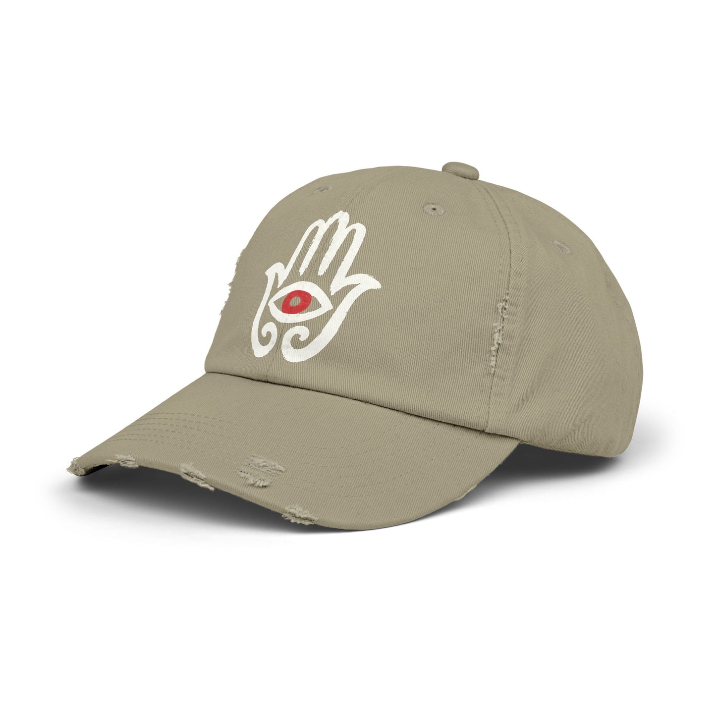 Hamsa Hand - Distressed Unisex Cap