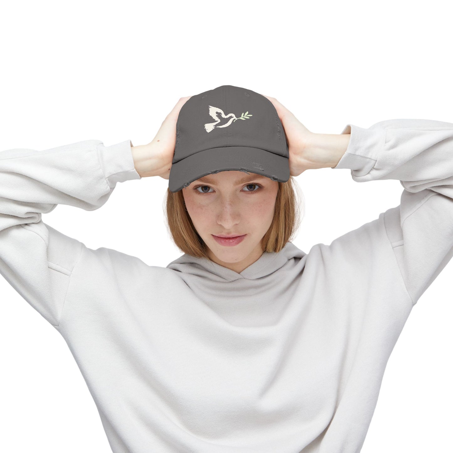 Peace Dove - Distressed Unisex Cap
