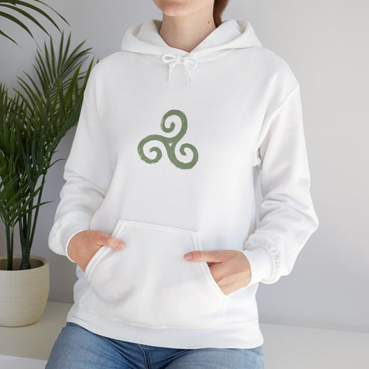 Celtic Triskelion - Cozy Hoodie