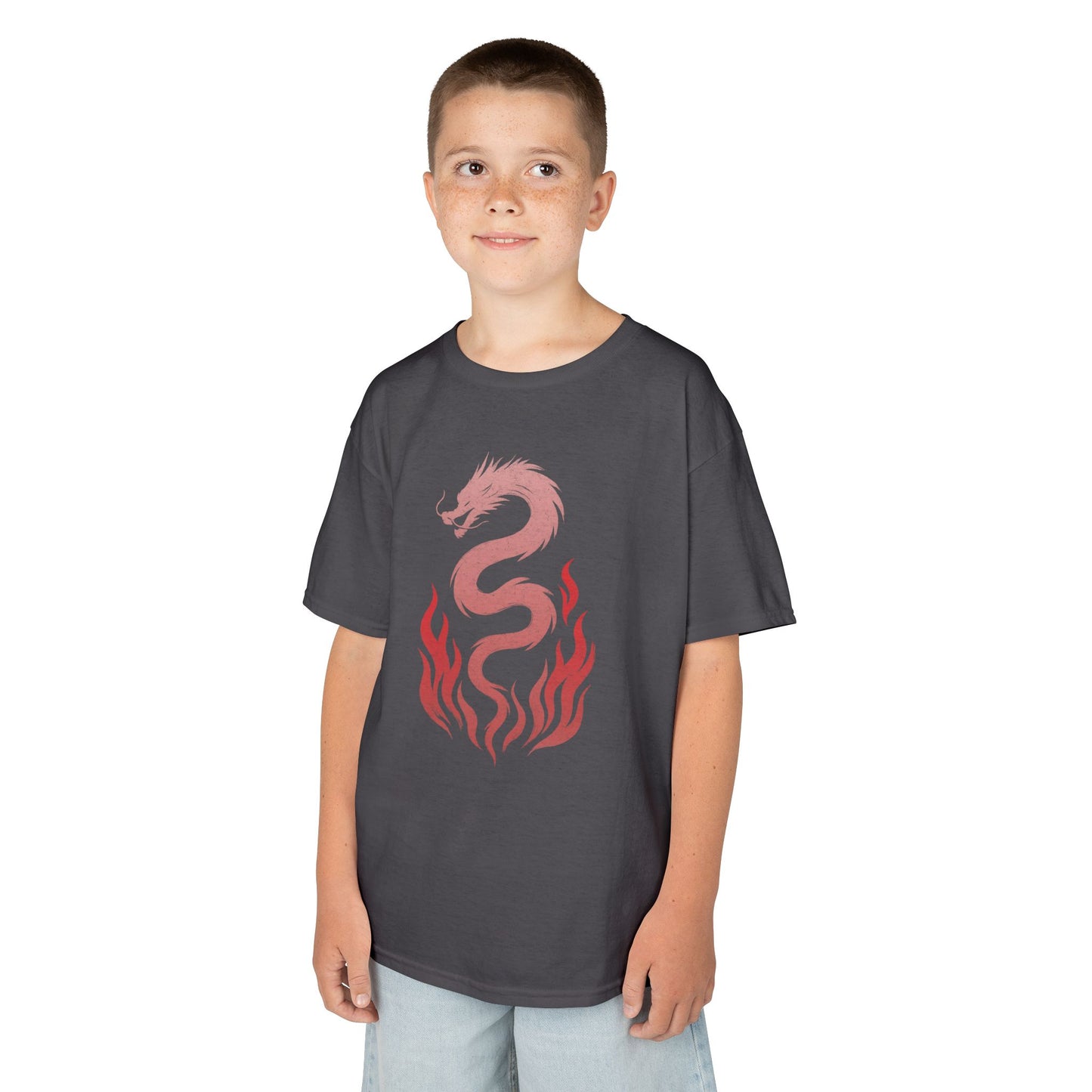 Fire Dragon - Unisex Kids Tee