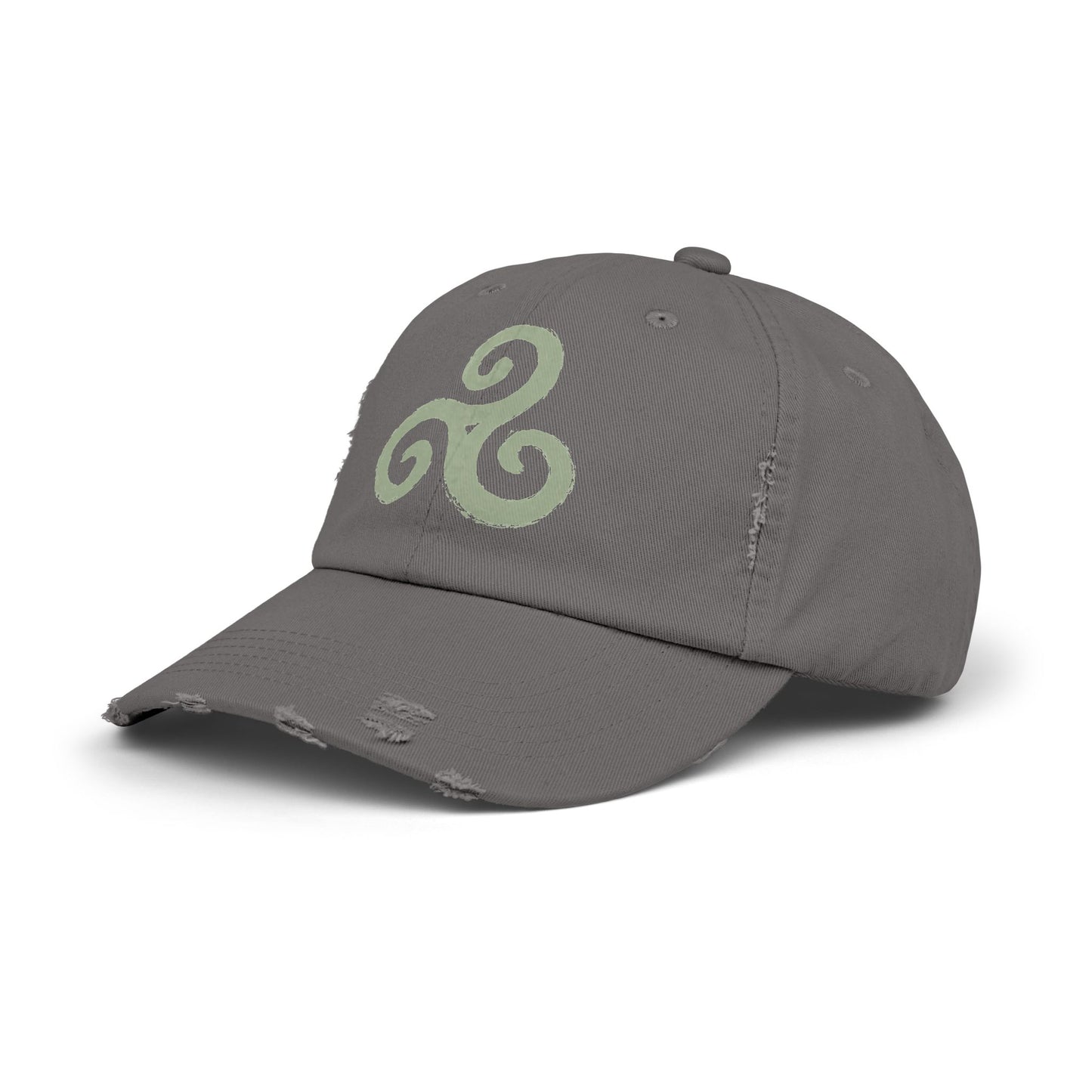 Celtic triskelion - Distressed Unisex Cap